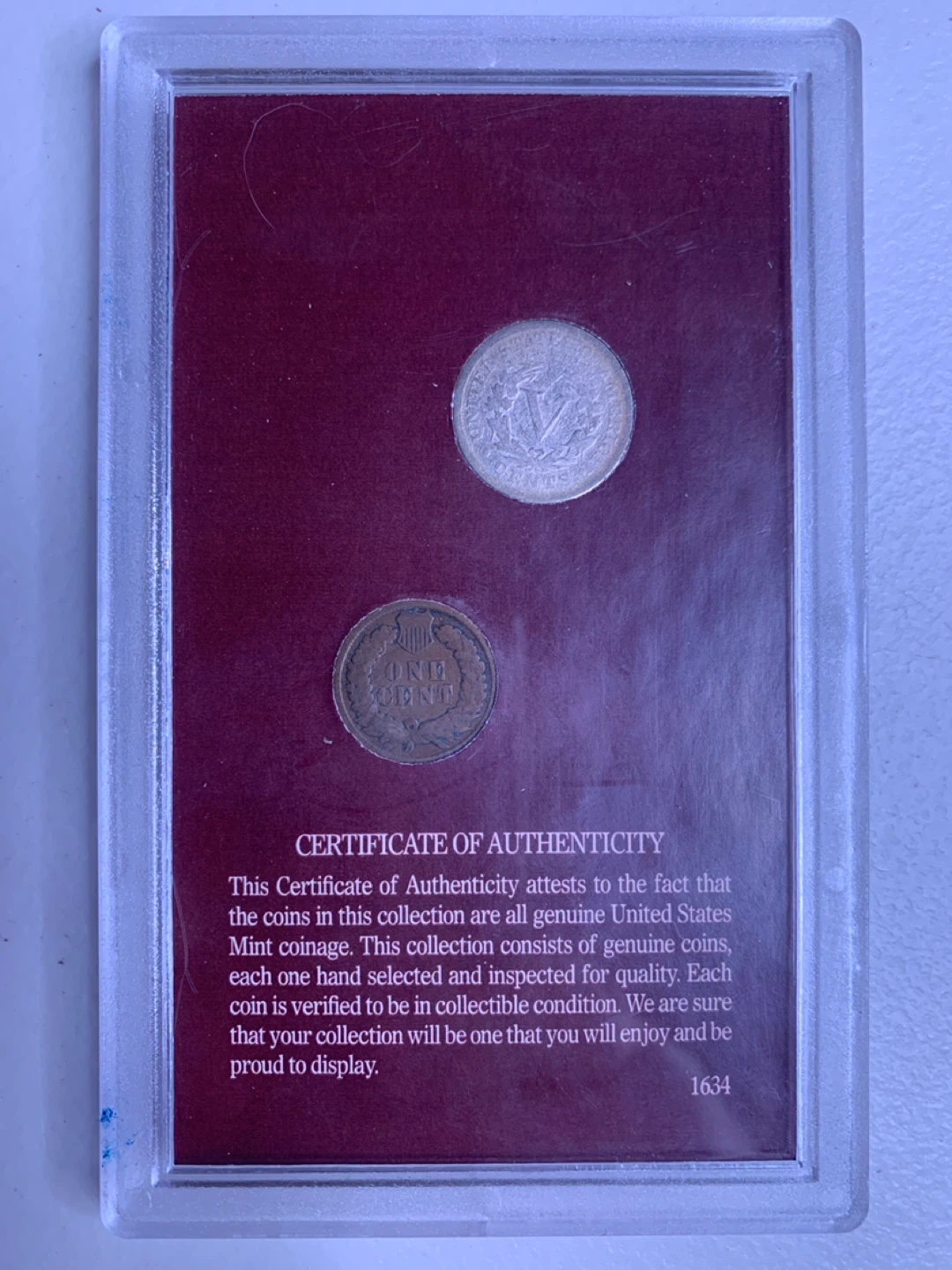 1800s Rare Coin Collection - Indian Penny & Liberty Nickel