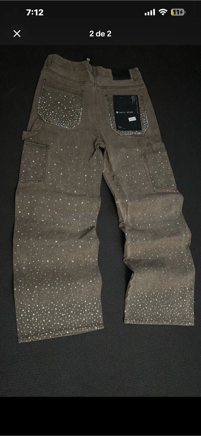 Purple Brand Cargo Pants - photo 2