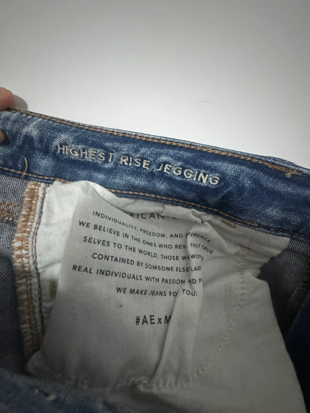American Eagle Outfitters High Rise Jeggings Size 14 - photo 4