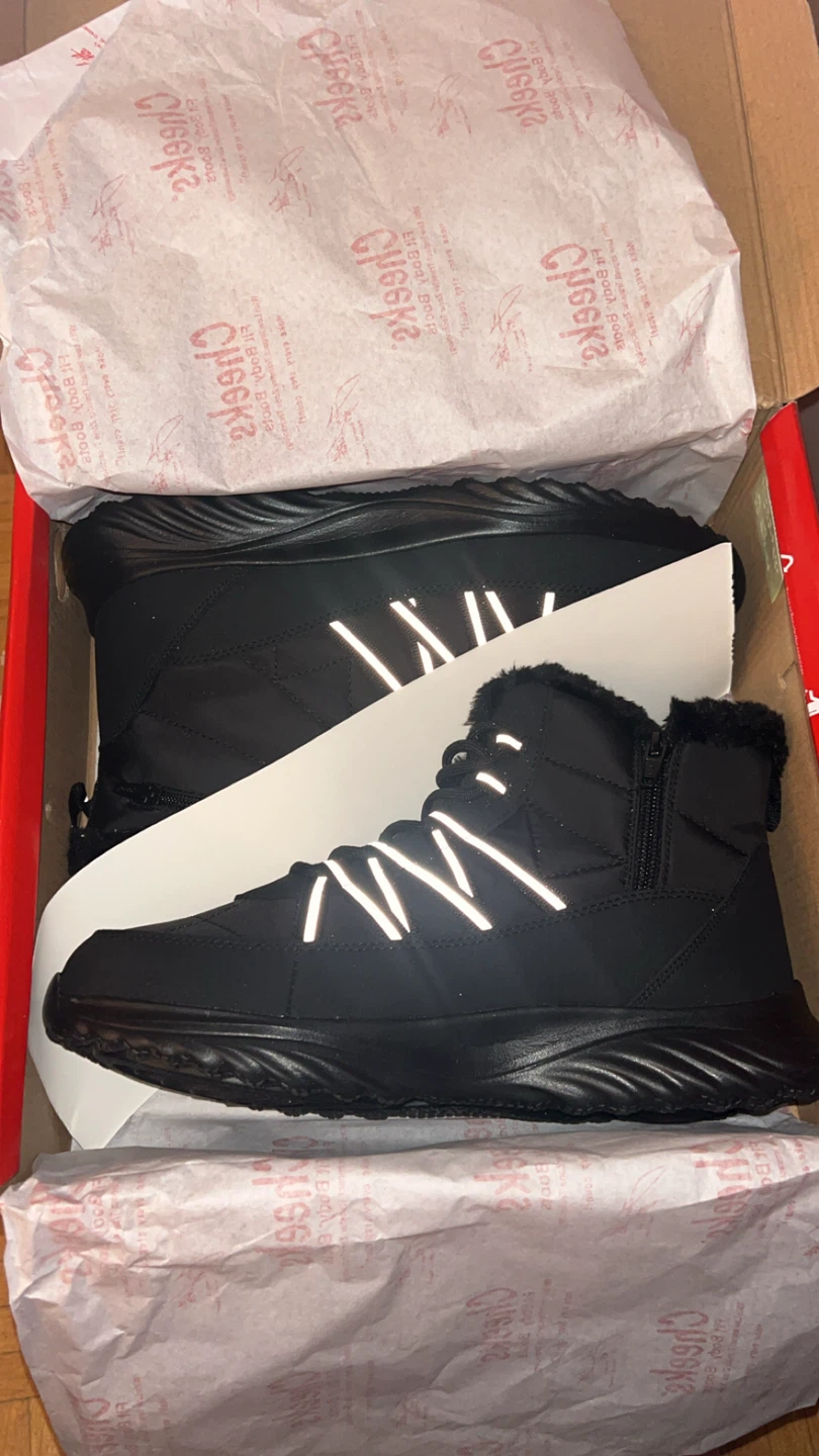 NIB Cheeks Black Boots Women's Size 9 - photo 2