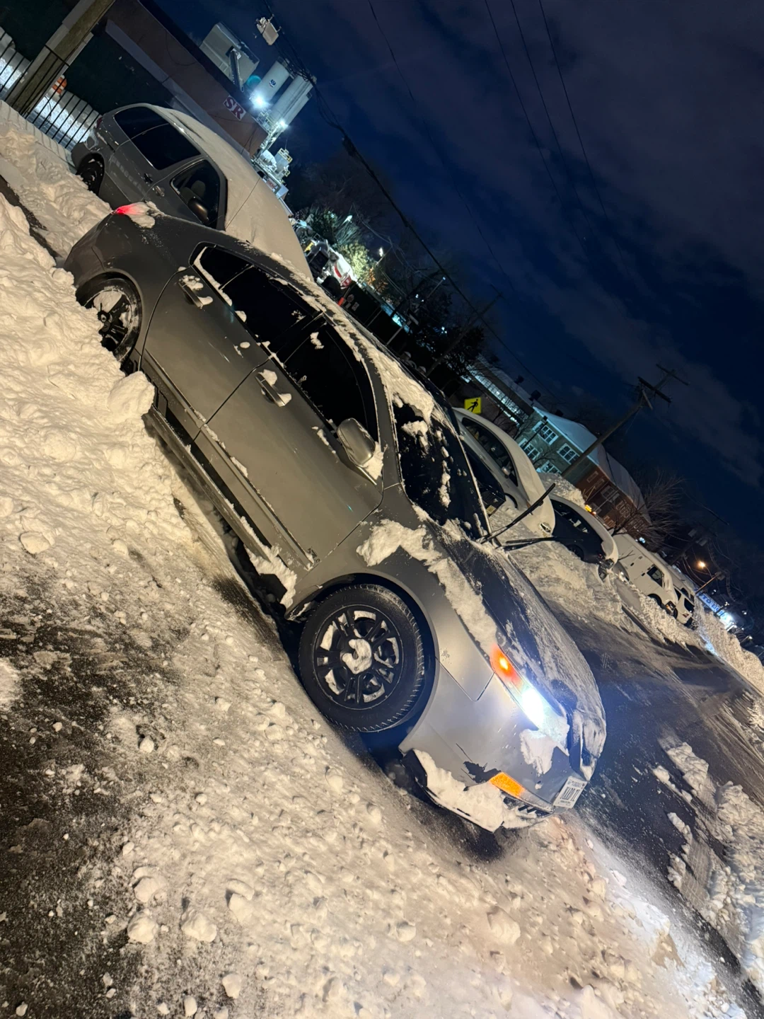 Silver Acura TL