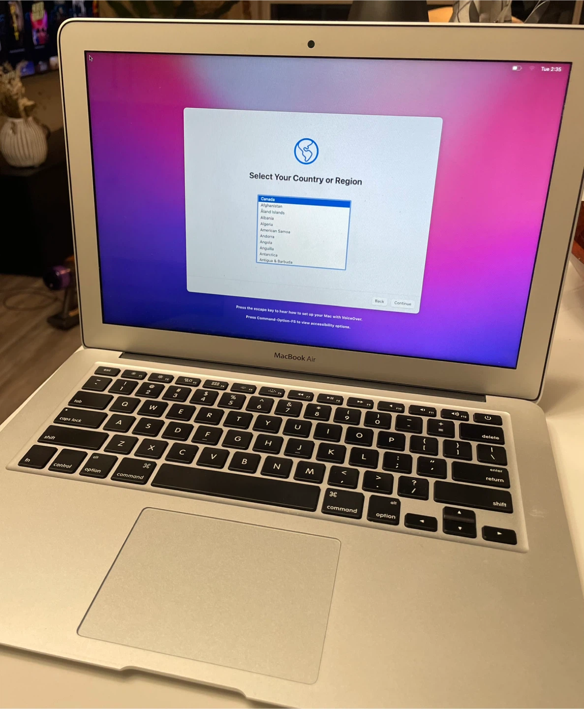 13” Apple MacBook Air Laptop