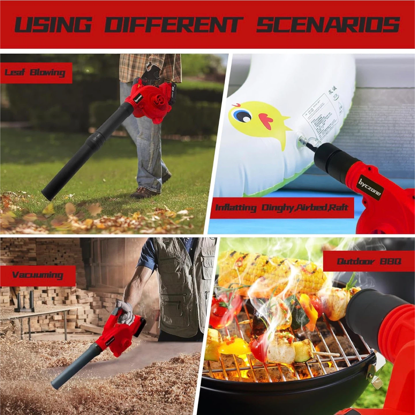 Cordless Leaf Blower for Milwaukee M18 - photo 5