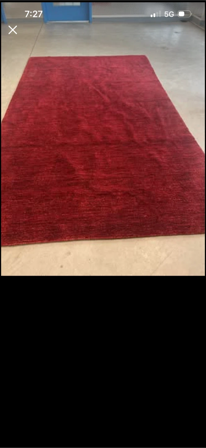 Brand New Sighburgh Indoor Rug - Red Size 6’ X 9’ - photo 2