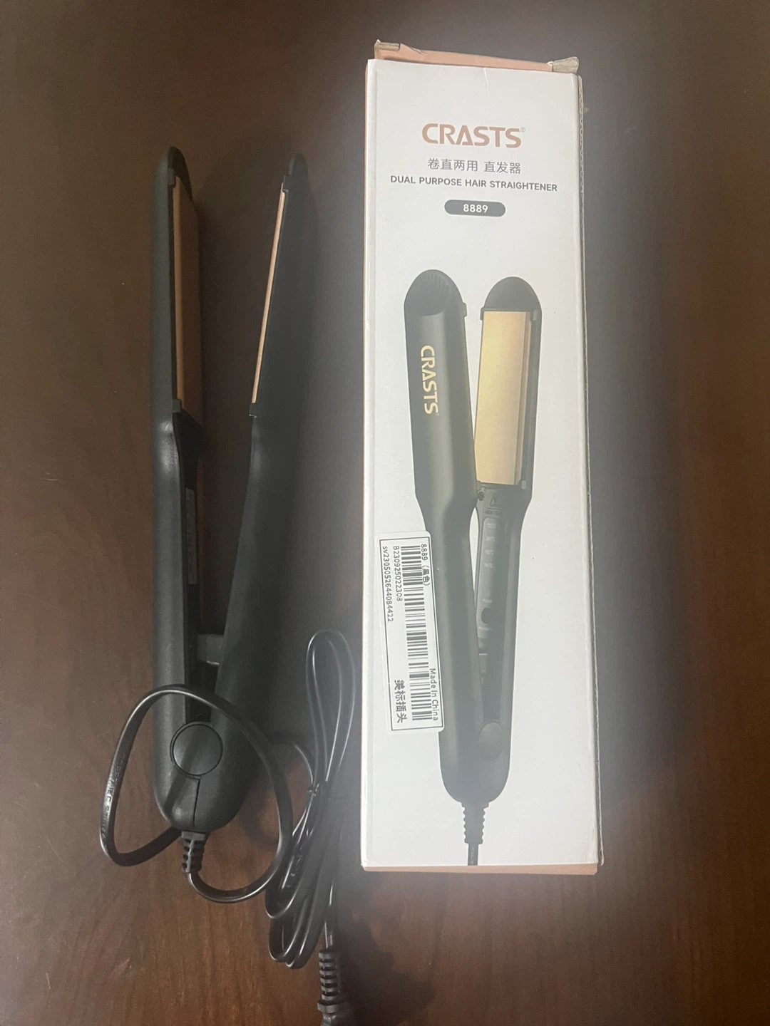 CRASTS Professional Dual Purpose Hair Straightener - photo 2