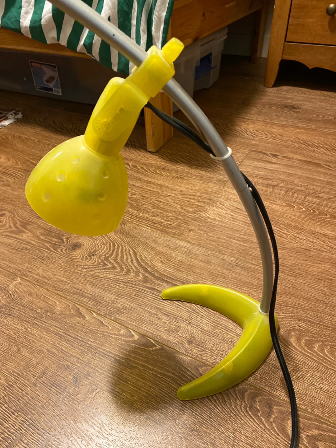 Yellow Adjustable Desk Lamp