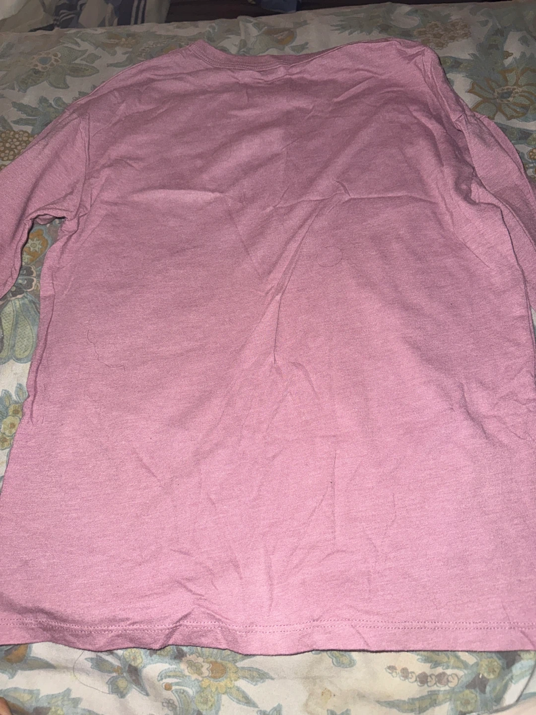 Cat & Jack lavender Long Sleeve Peace Sign T-Shirt - photo 3