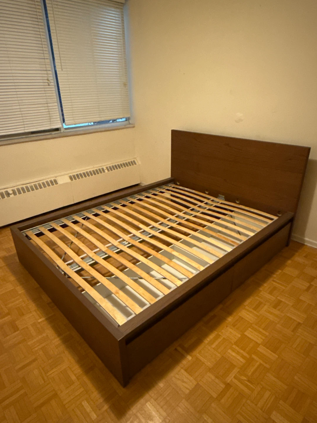 IKEA Malm Bed (Queen) with 2 Drawers