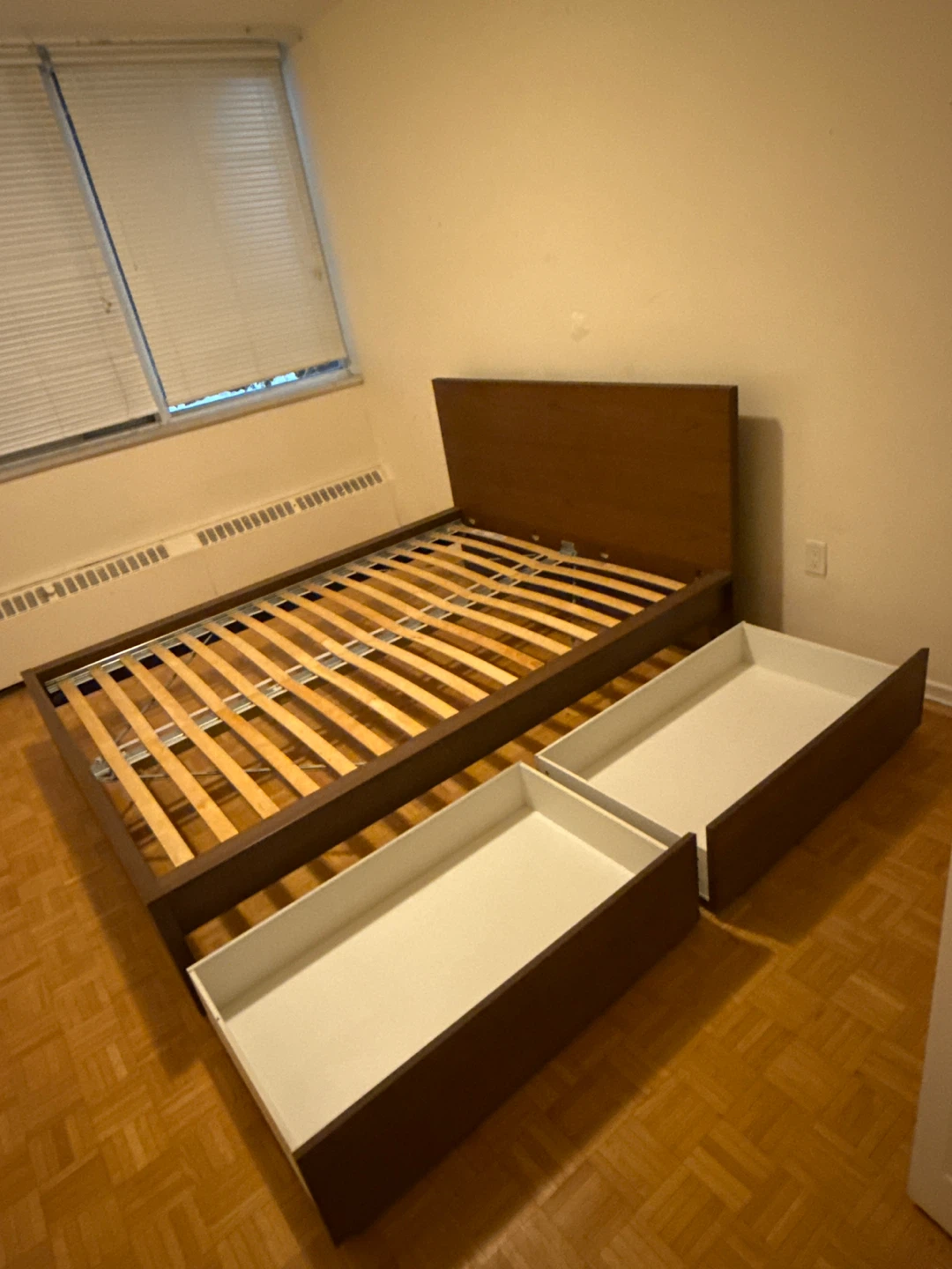 IKEA Malm Bed (Queen) with 2 Drawers - photo 5
