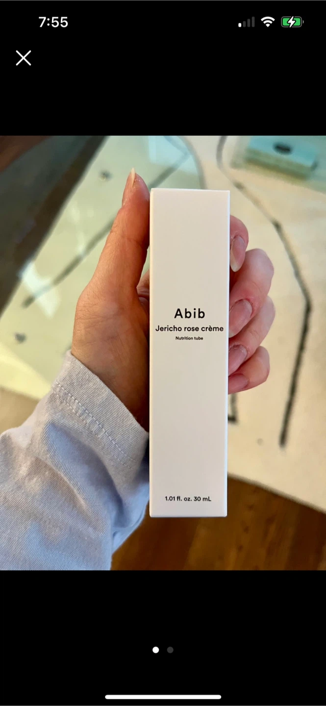 Abib Jericho Rose Cream Nutrition Tube 30ml