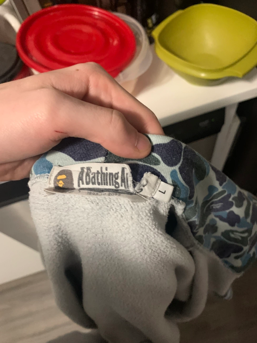 A Bathing Ape Shark Camo Full Zip Hoodie - photo 5