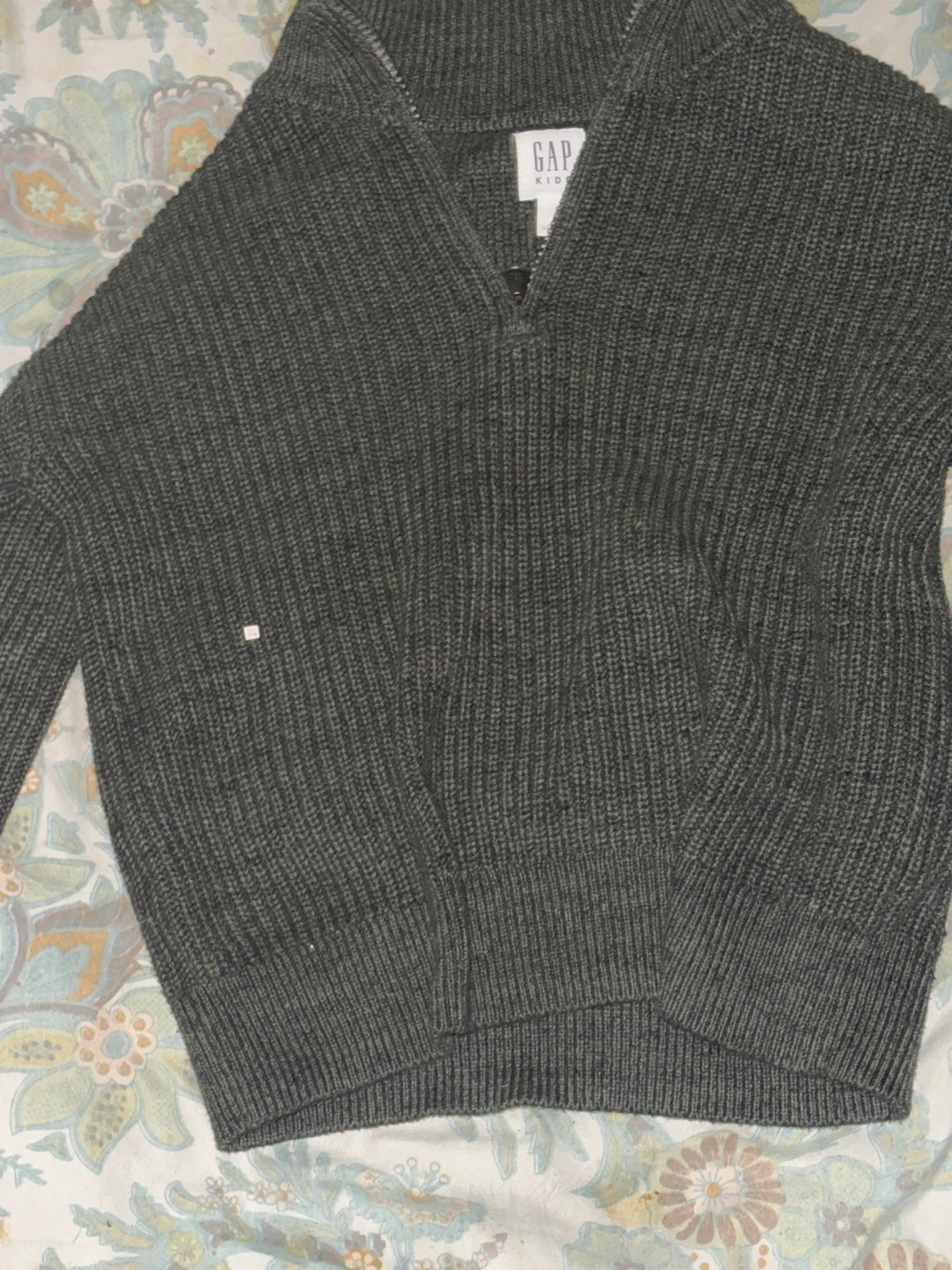 GAP Kids Zip Neck Sweater