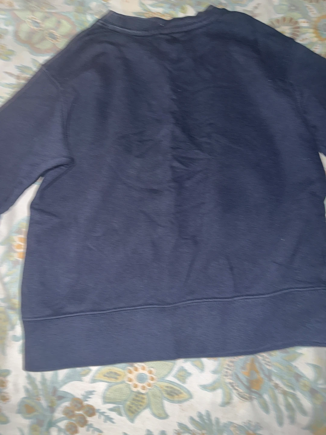 Uniqlo Crewneck Sweatshirt Size 9-10 Navy Blue - photo 3