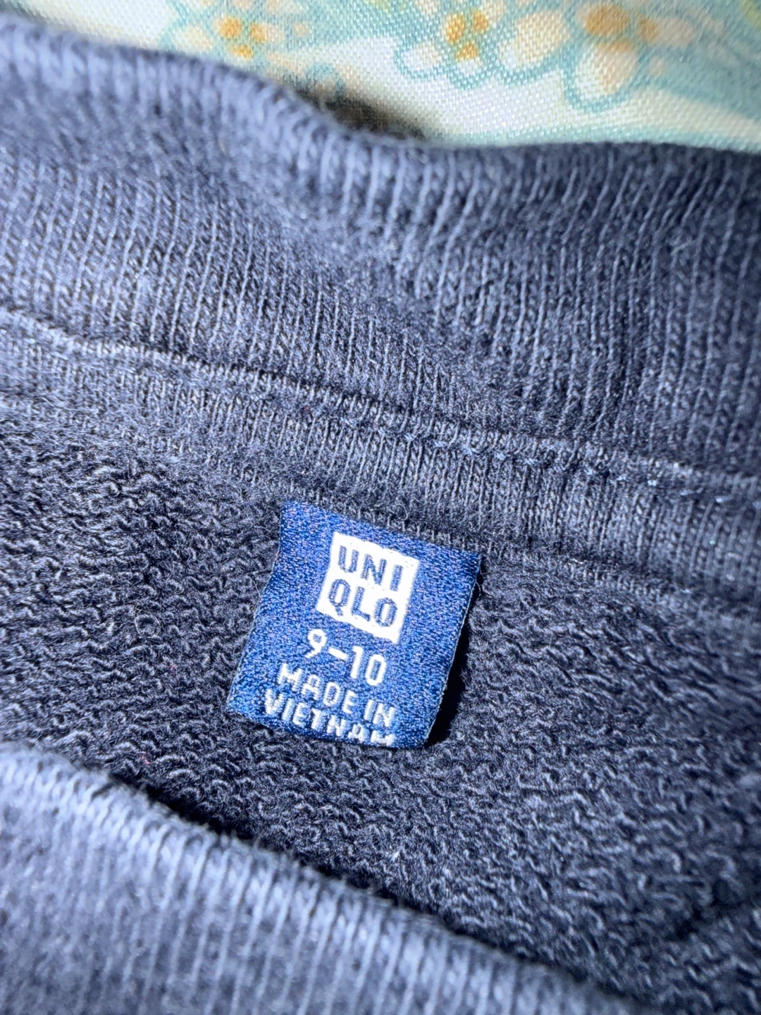 Uniqlo Crewneck Sweatshirt Size 9-10 Navy Blue - photo 2