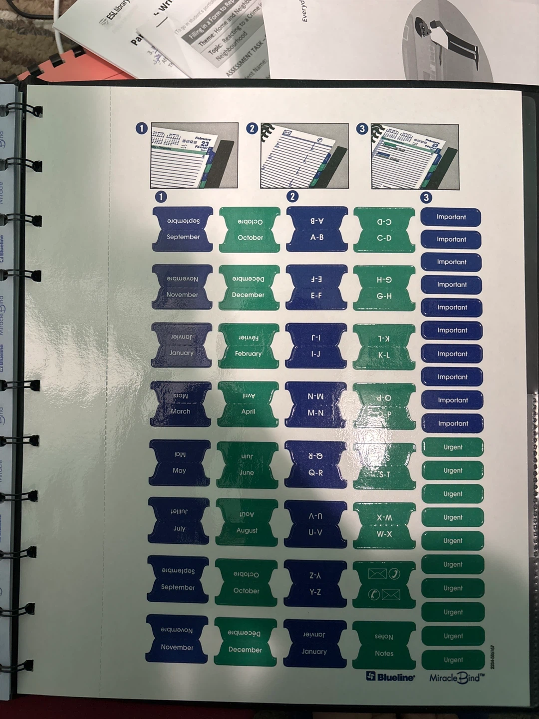Blueline MiracleBind 2023 Wirebound Organizer - photo 4