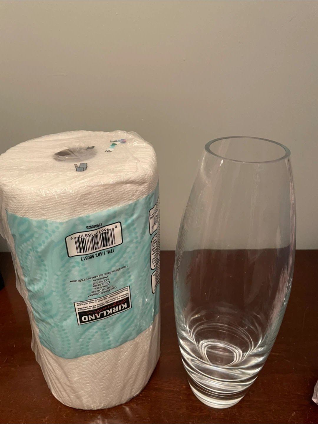 Clear Glass Vase Set - photo 4