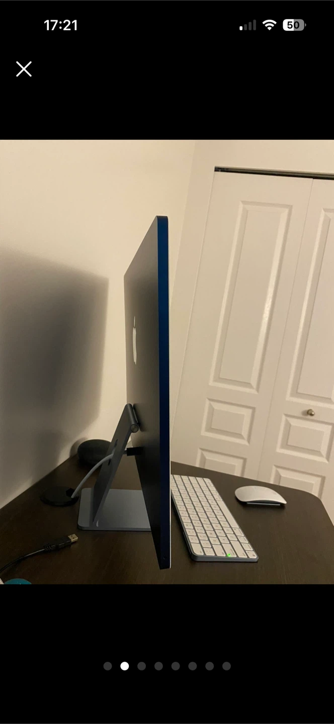Apple iMac Computer with Magic Keyboard and Mouse