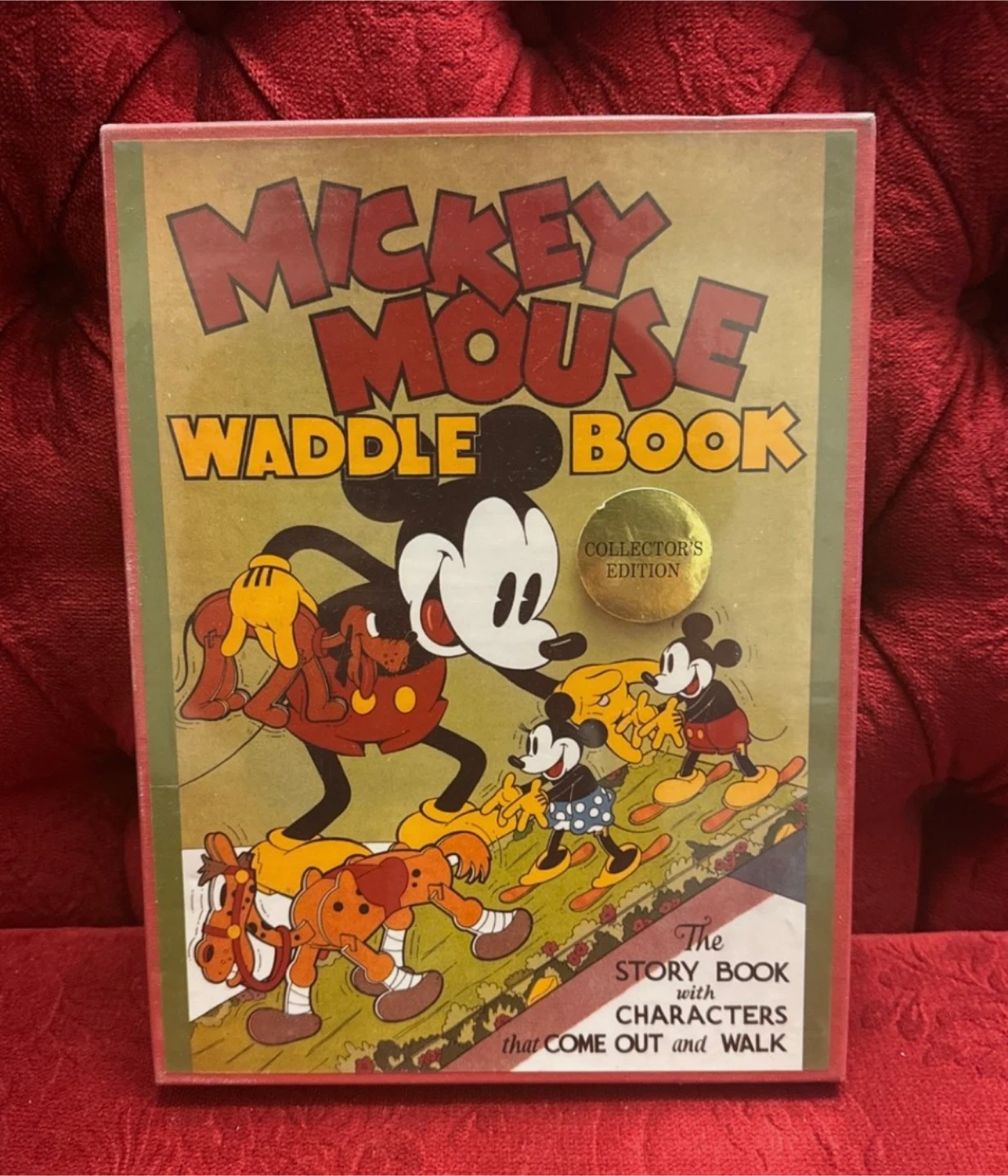 Mickey Mouse Waddle Book Collector’s Edition