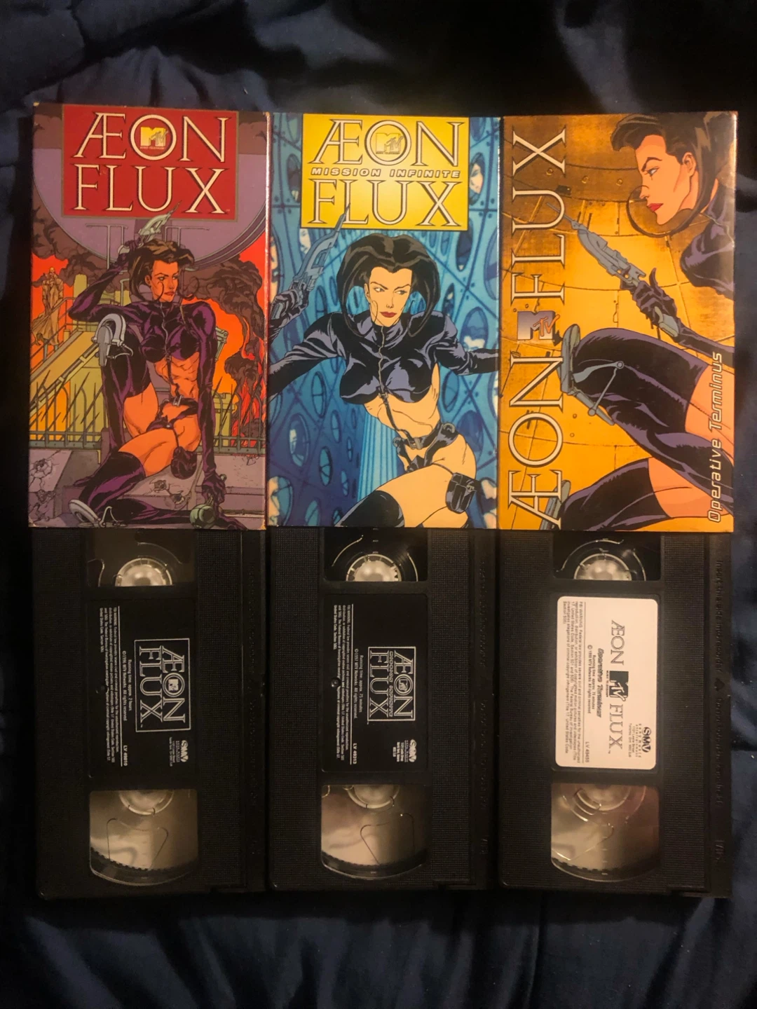 Aeon Flux complete series VHS Rare