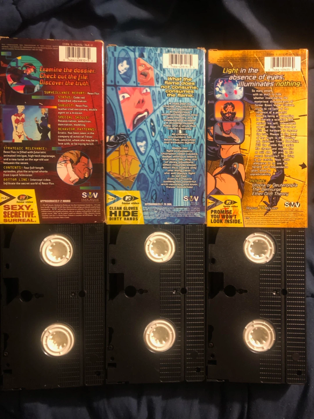 Aeon Flux complete series VHS Rare - photo 2