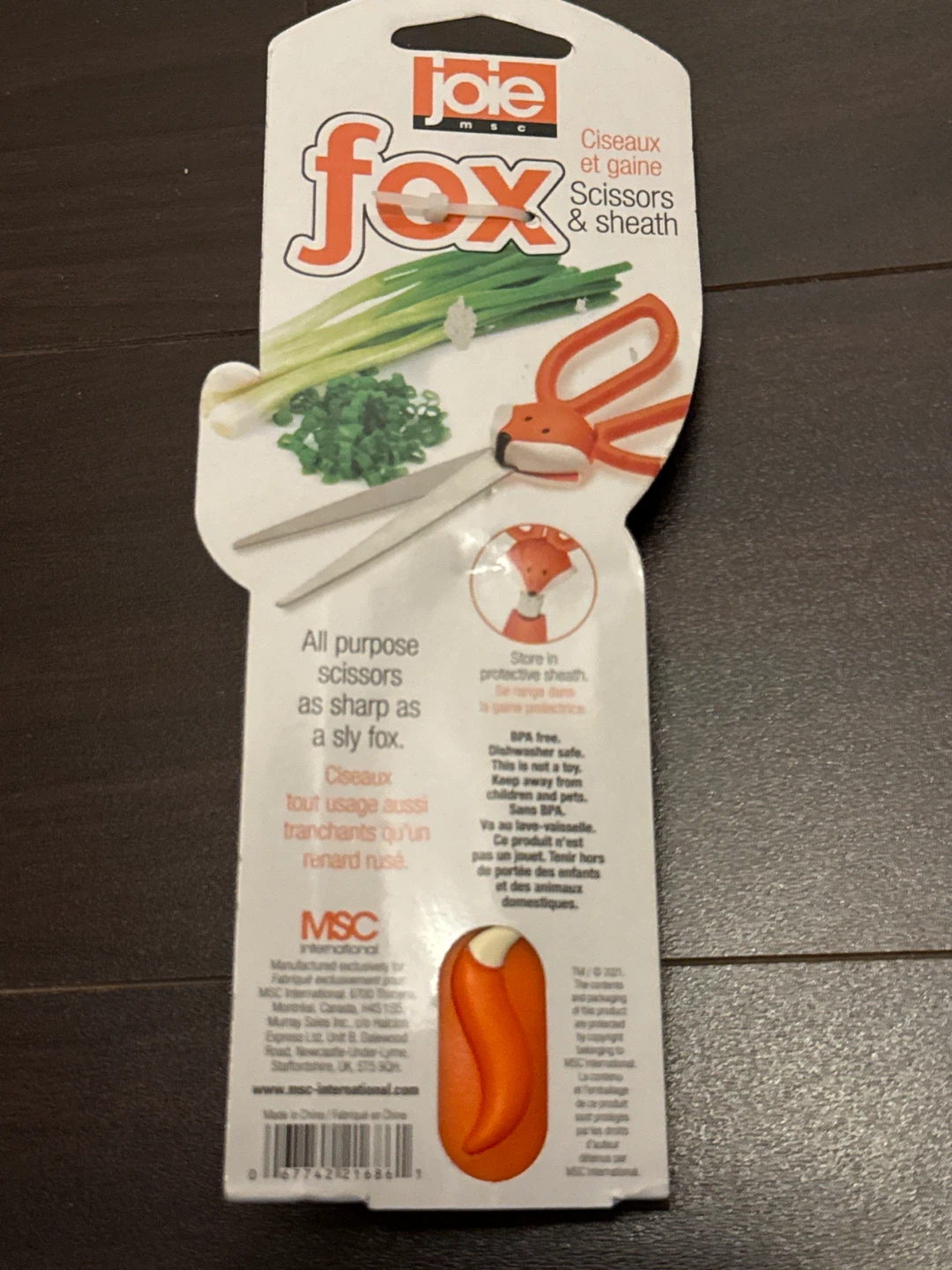Joie Fox All Purpose Scissors with Sheath - photo 2