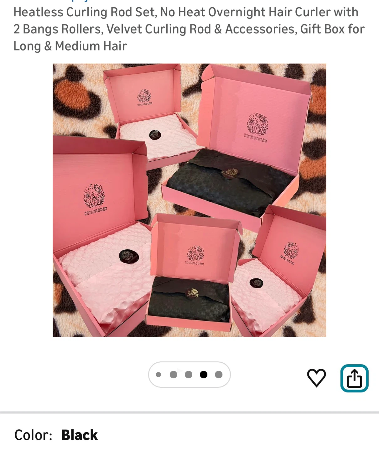Brand New Heatless Curling Rod Set - photo 3