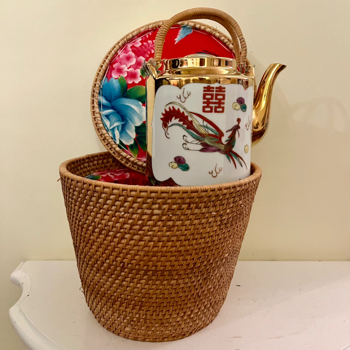 Vintage Chinese Tea Set