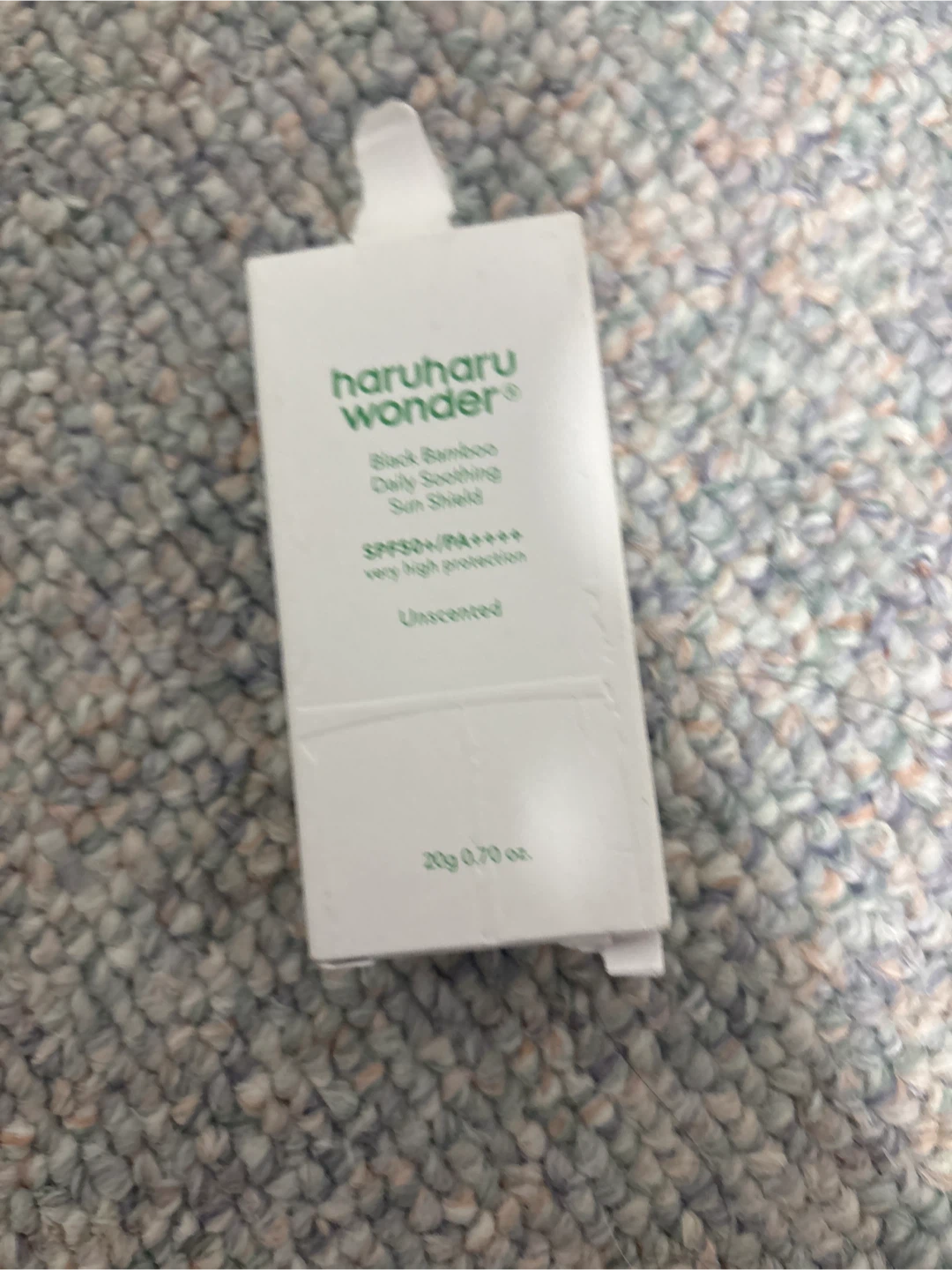 Haruharu Wonder Black Bamboo Daily Soothing Sun Shield SPF50+