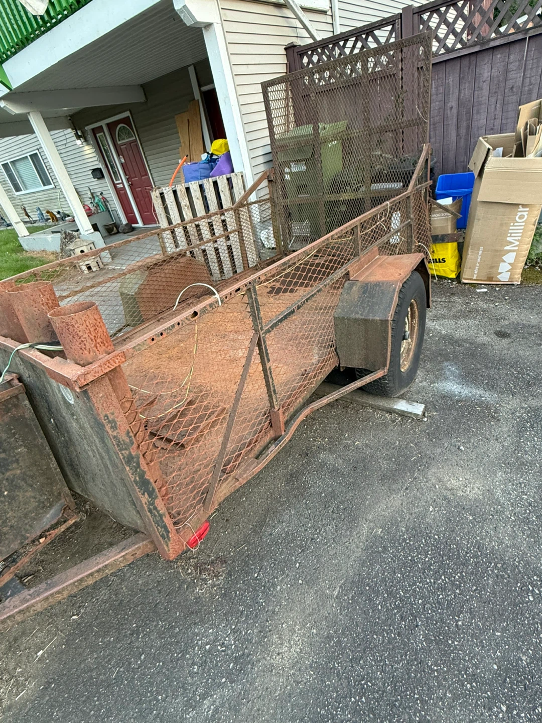 Utility Trailer with Mesh Sides - photo 4