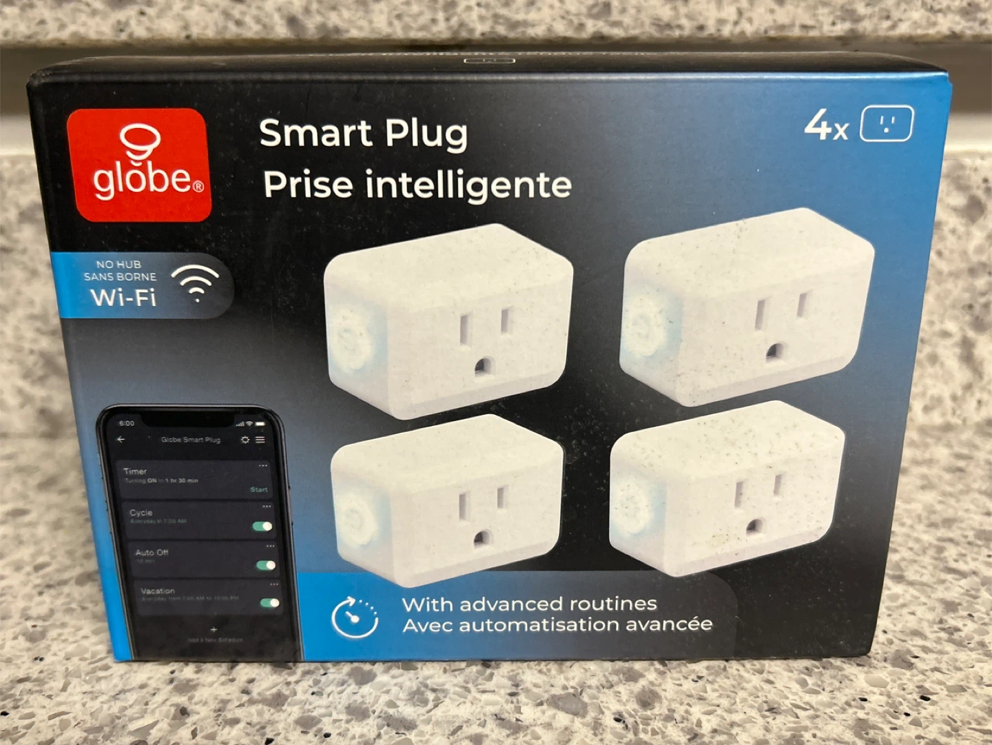 Globe Smart Plug (4-Pack) NEW