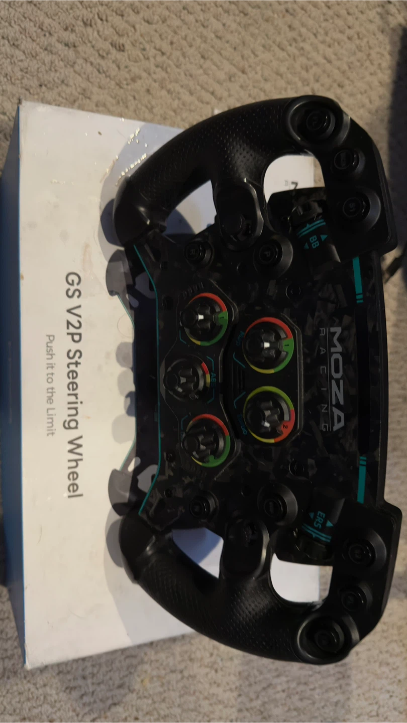MOZA Racing GS V2P Steering Wheel - photo 3