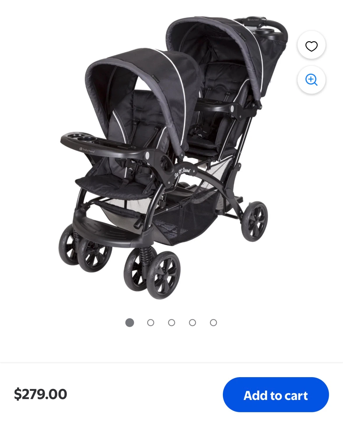 Baby Trend Tandem Stroller