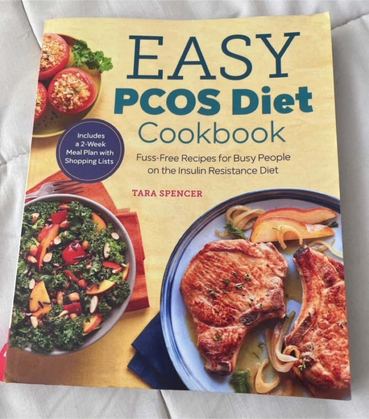 🔥 FREE Easy PCOS Diet Cookbook by Tara Spencer