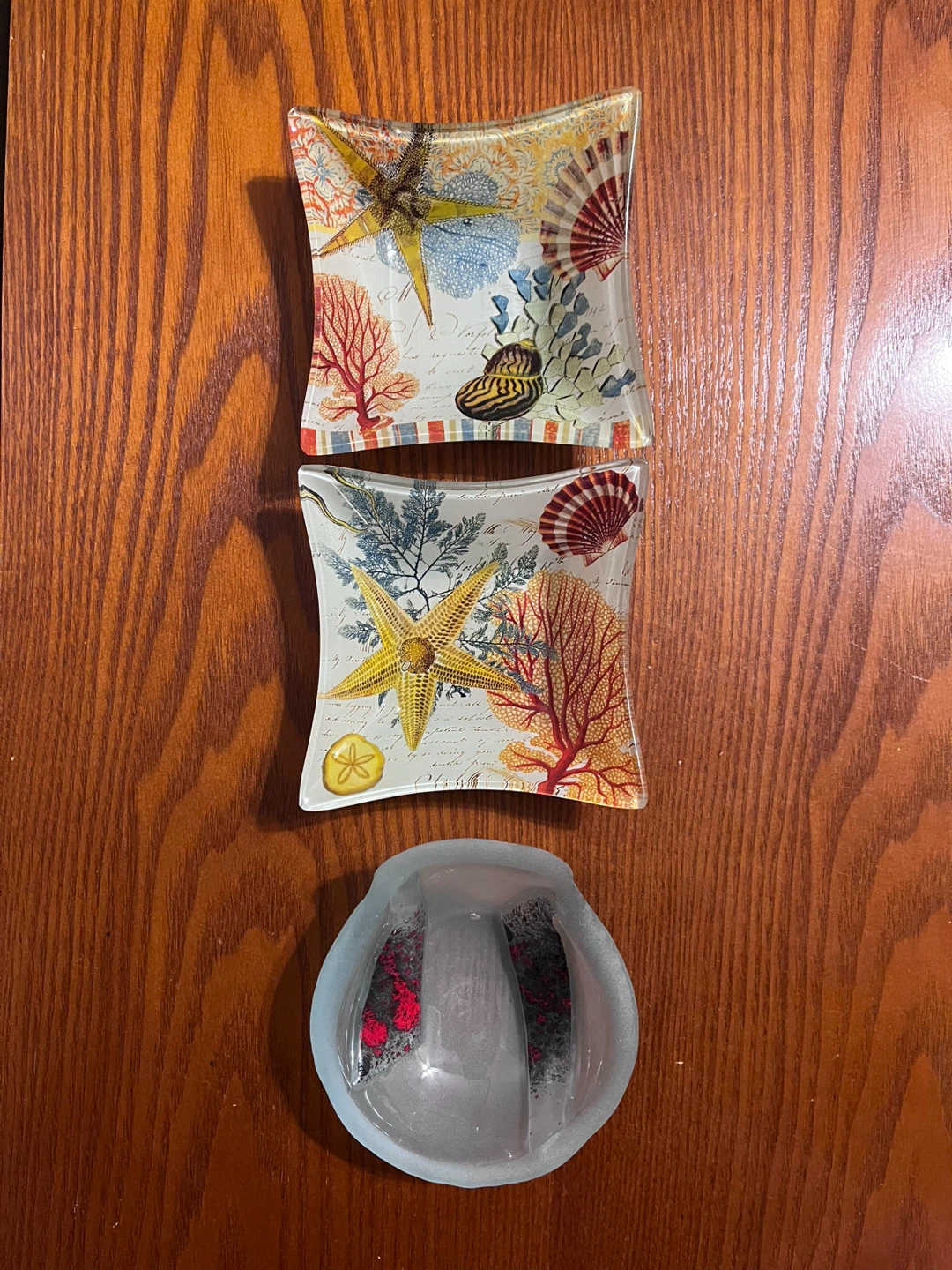 GLASS CANDY/TRINKET DISHES - photo 2