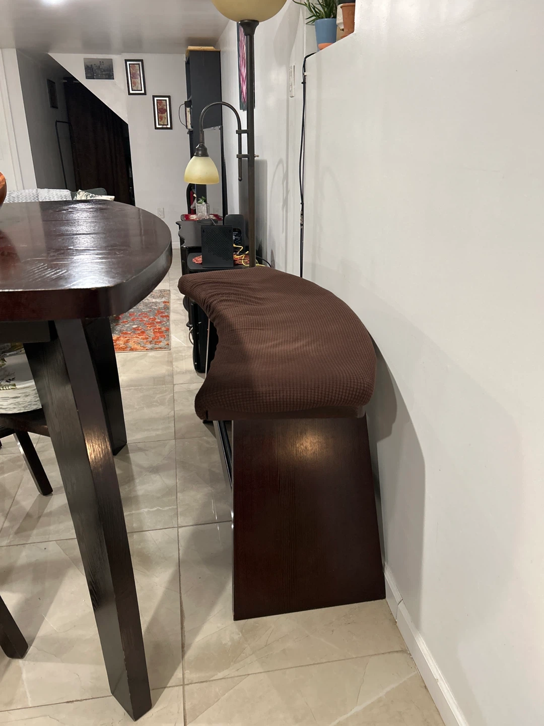Dark Wood Dining Table - photo 3