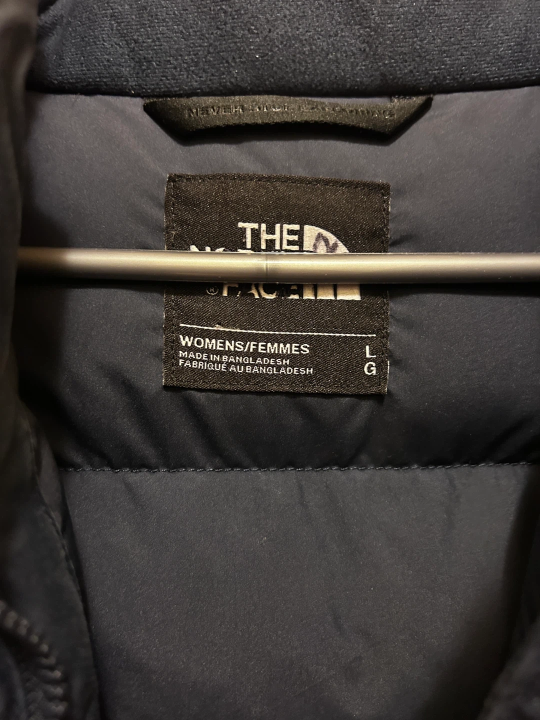 North Face Women's Parka Navy Blue Size L - photo 3