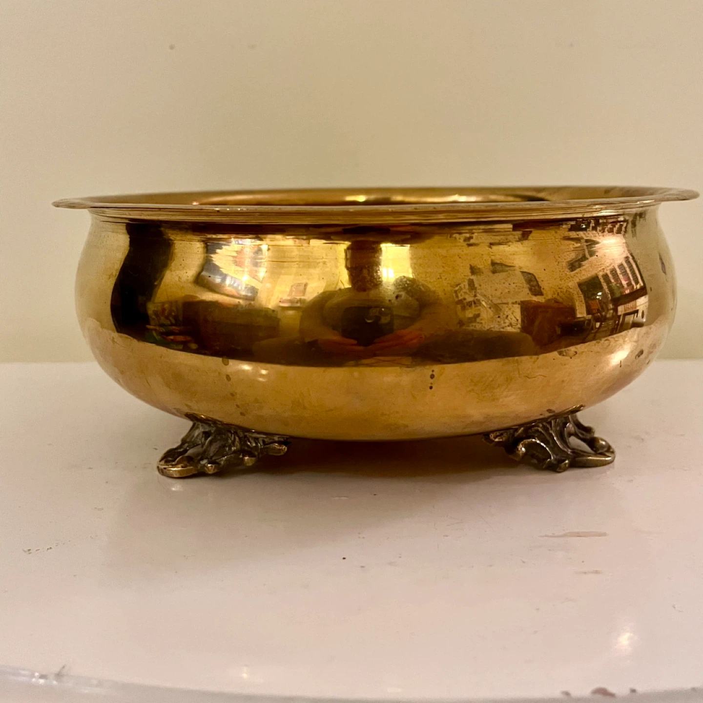 Brass Jardinière or Cachepot