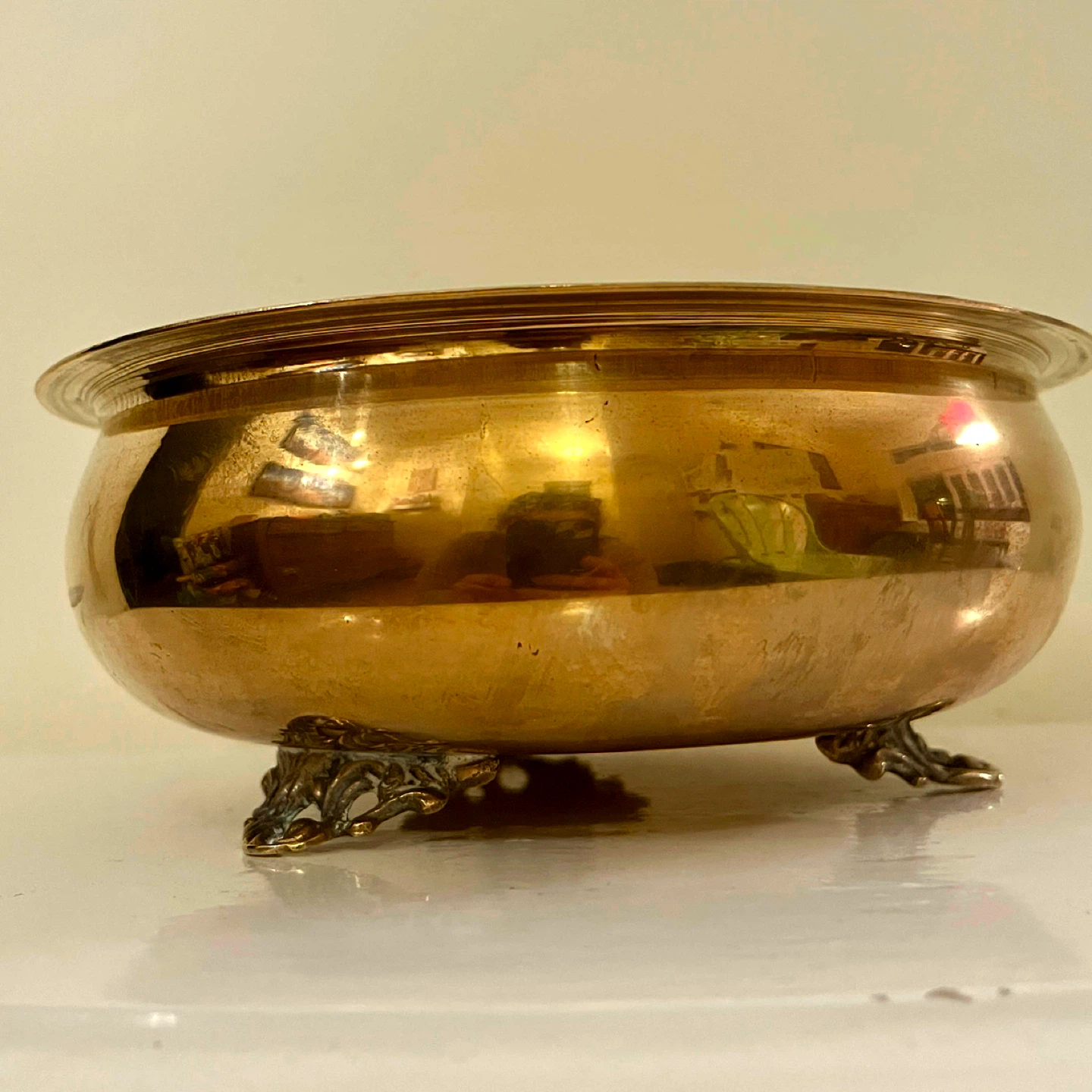 Brass Jardinière or Cachepot - photo 3