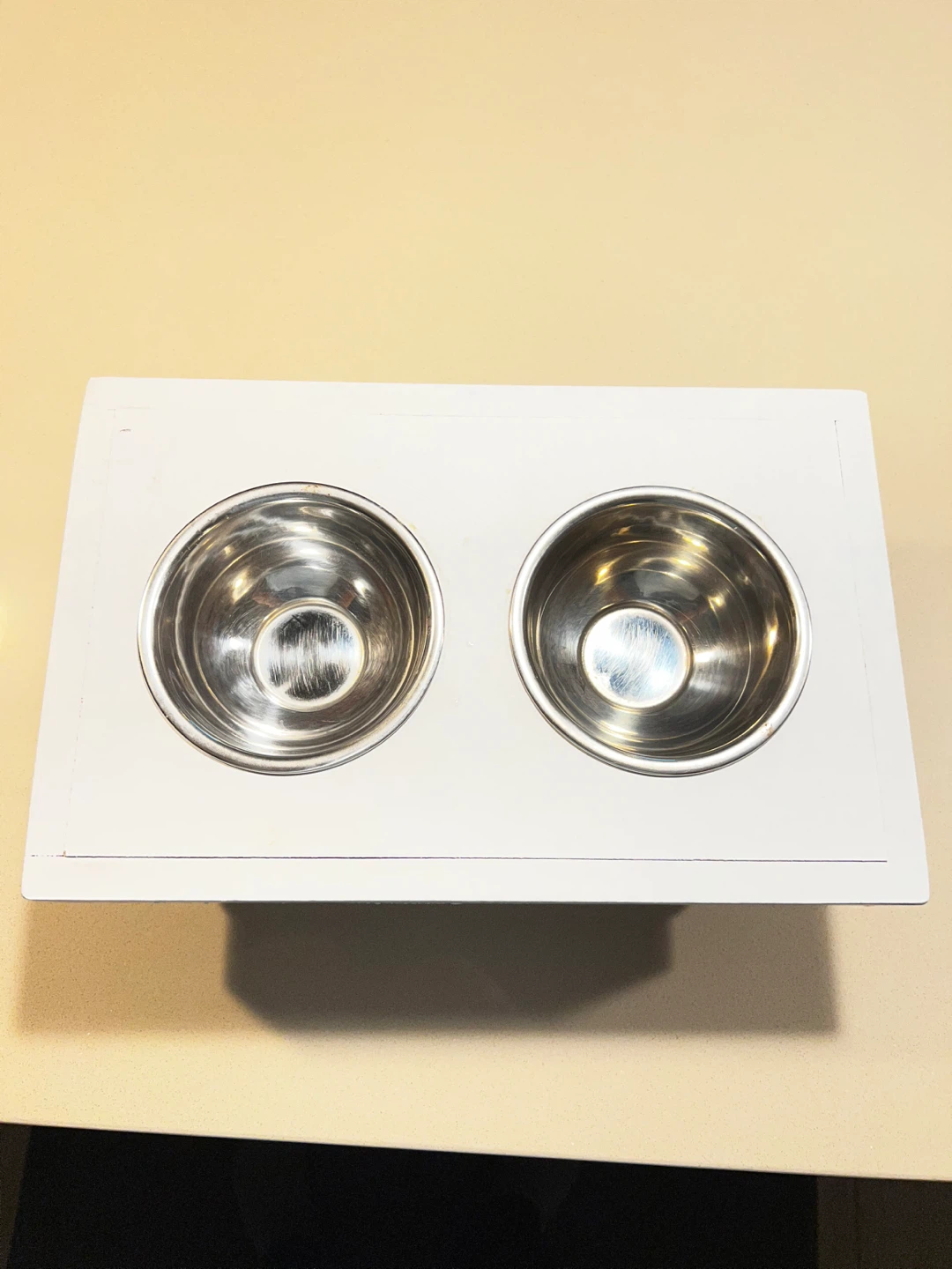 Elevated Double Pet Bowl Feeder with Stainless Steel Bowls - photo 2