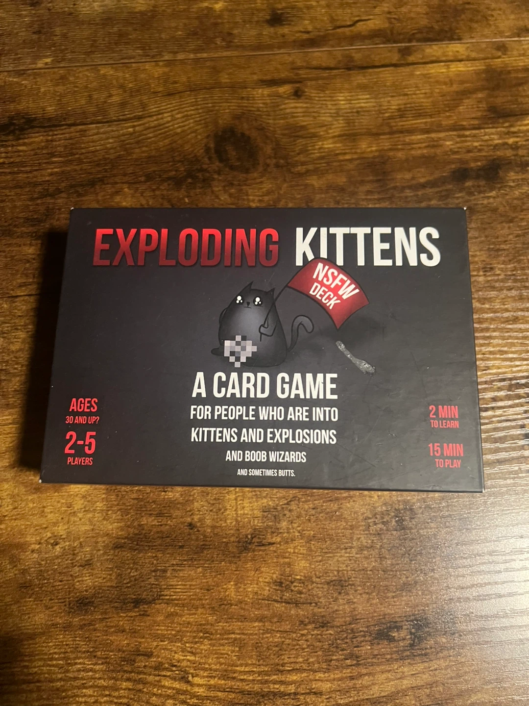 Exploding Kittens NSFW Deck Card Game