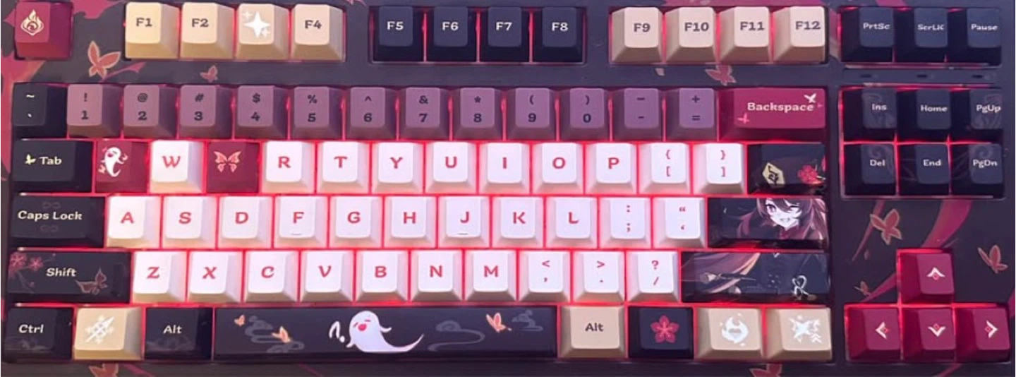 Official Genshin Impact Hu Tao Keyboard - photo 2