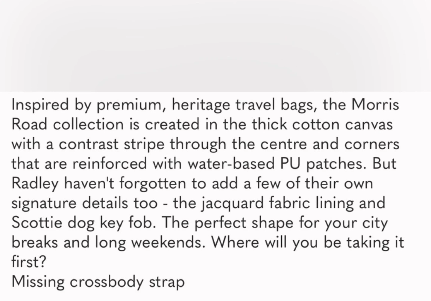 Radley London Road Large Zip Top Multiway Bag, Multi NO strap - photo 2