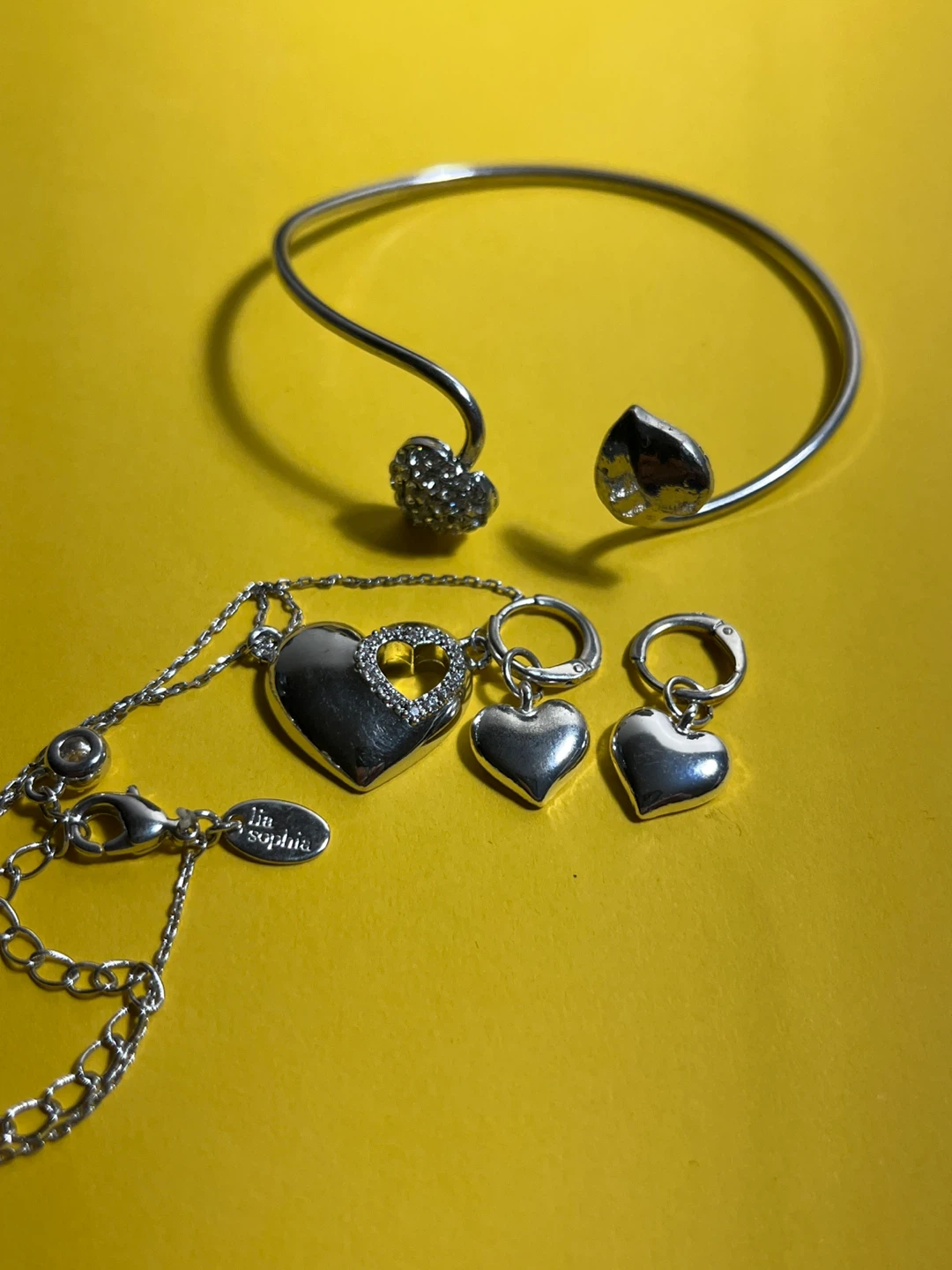 Lia Sophia Pendant Necklace with Earrings and Bracelet Set - photo 5