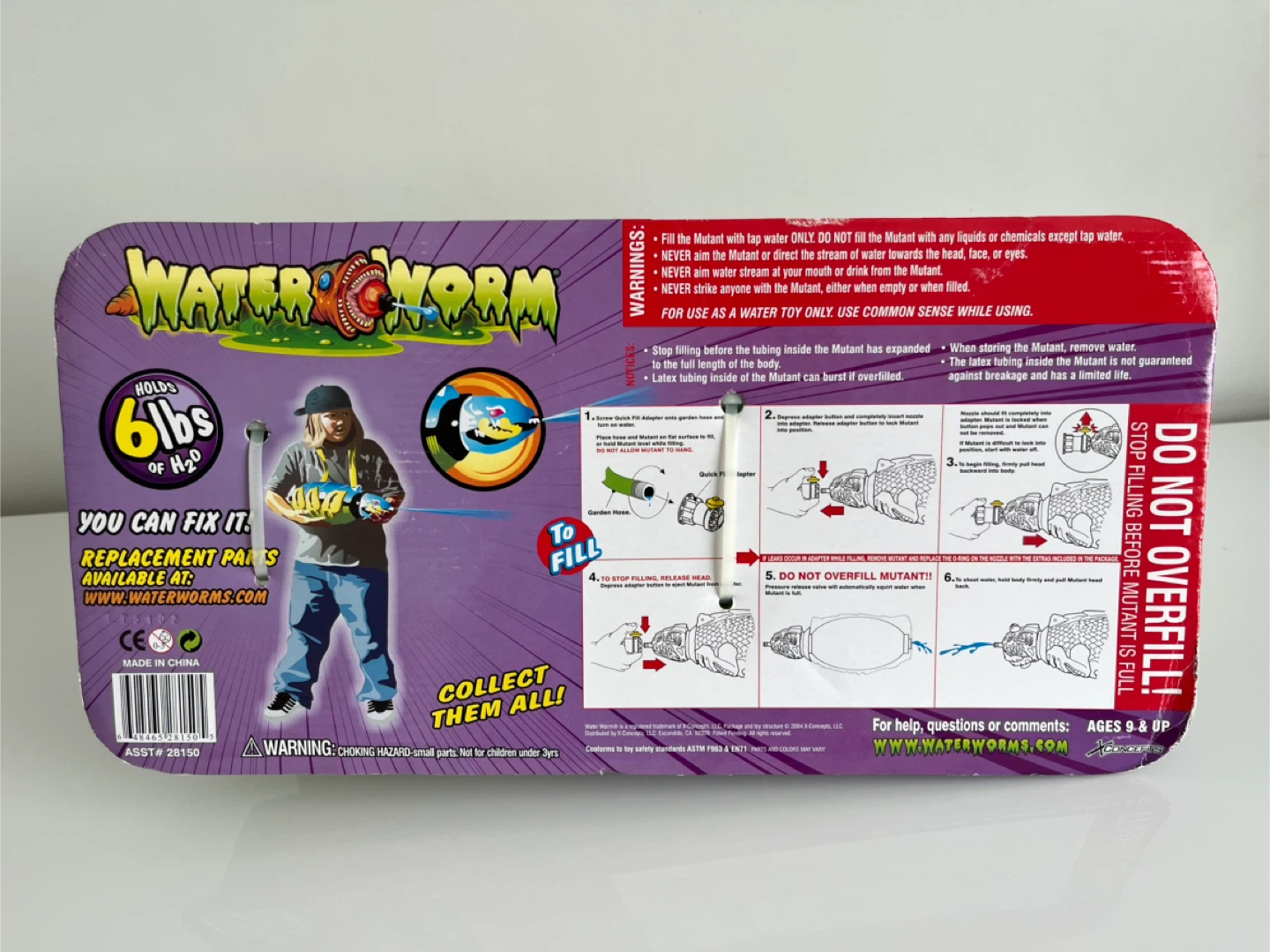 Water Worm Mutant Water Blaster Toy - photo 3