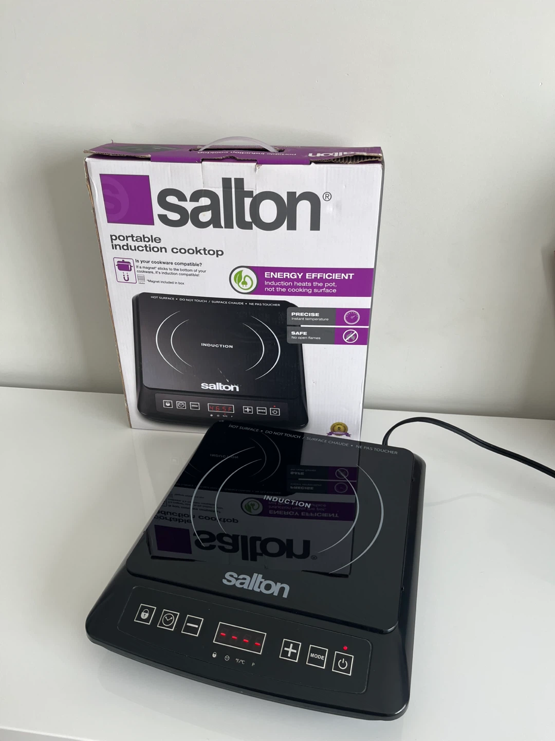 Salton Portable Induction Cooktop
