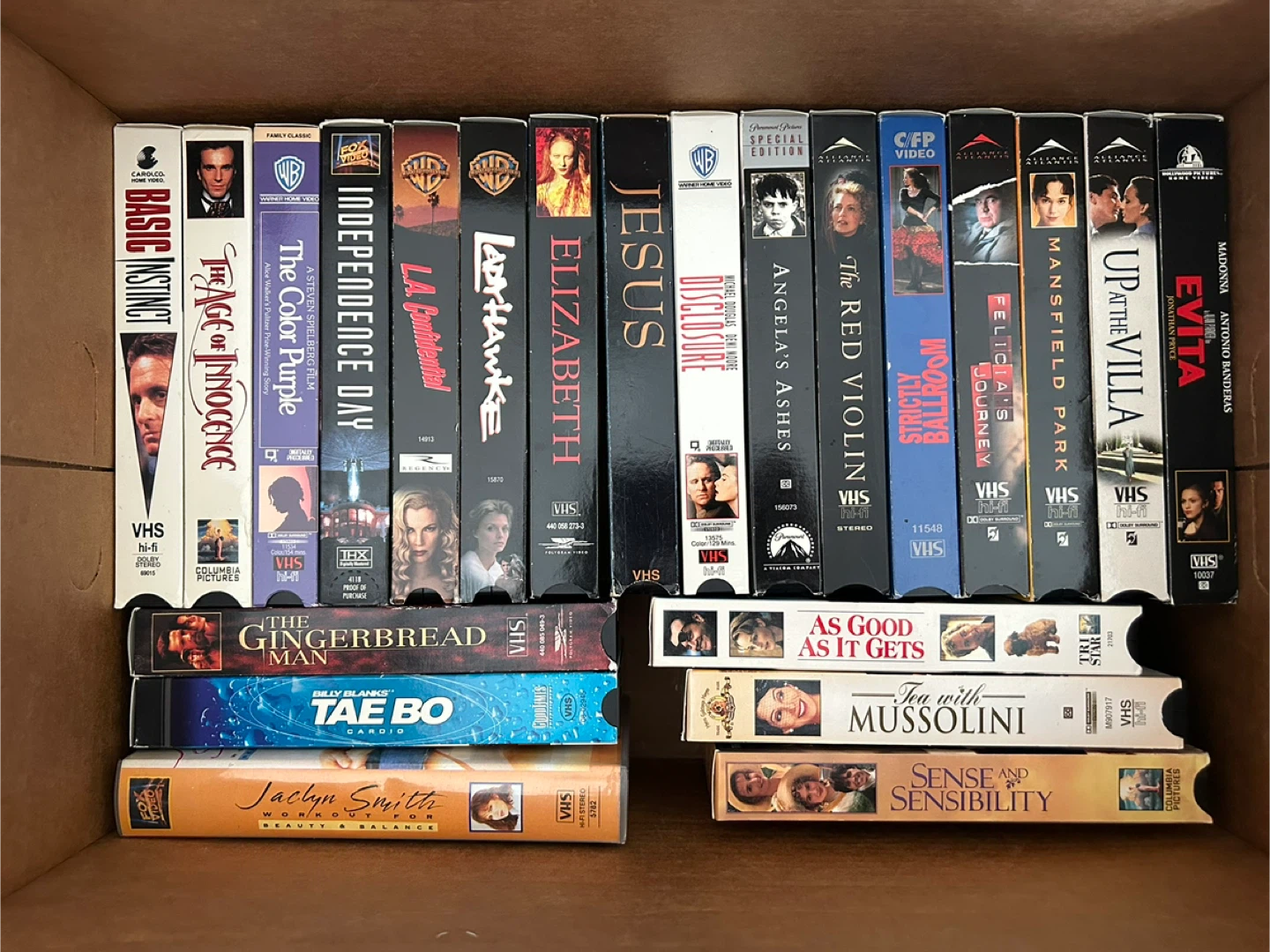 Collection of 20 VHS Movies - photo 2