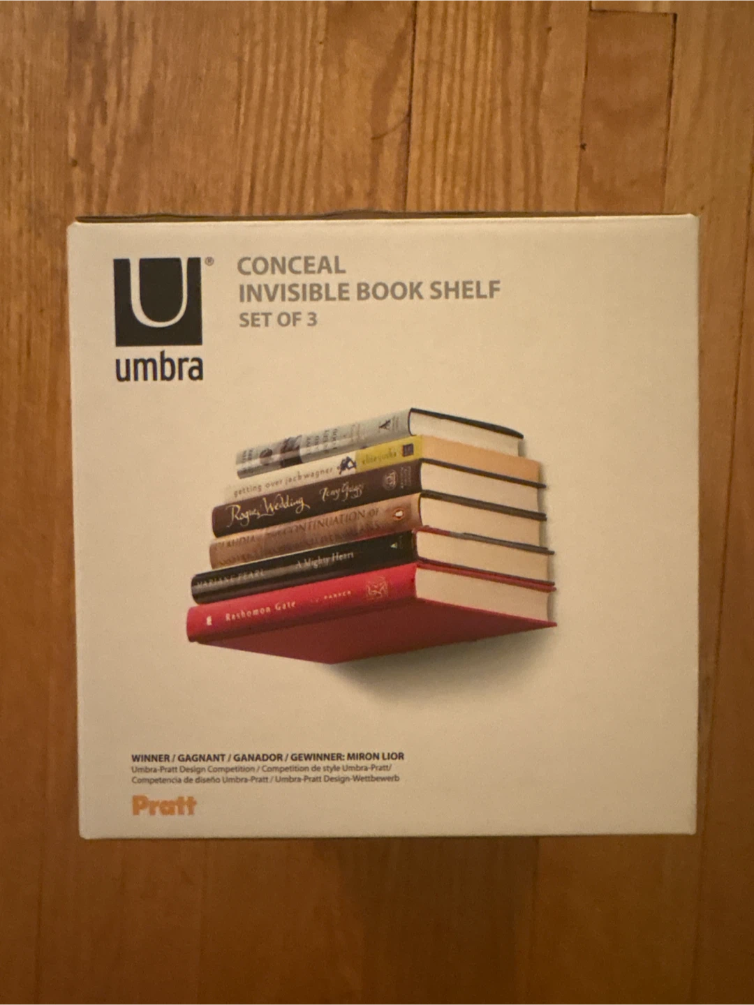 Umbra Conceal Invisible Book Shelf Set of 3 - photo 2