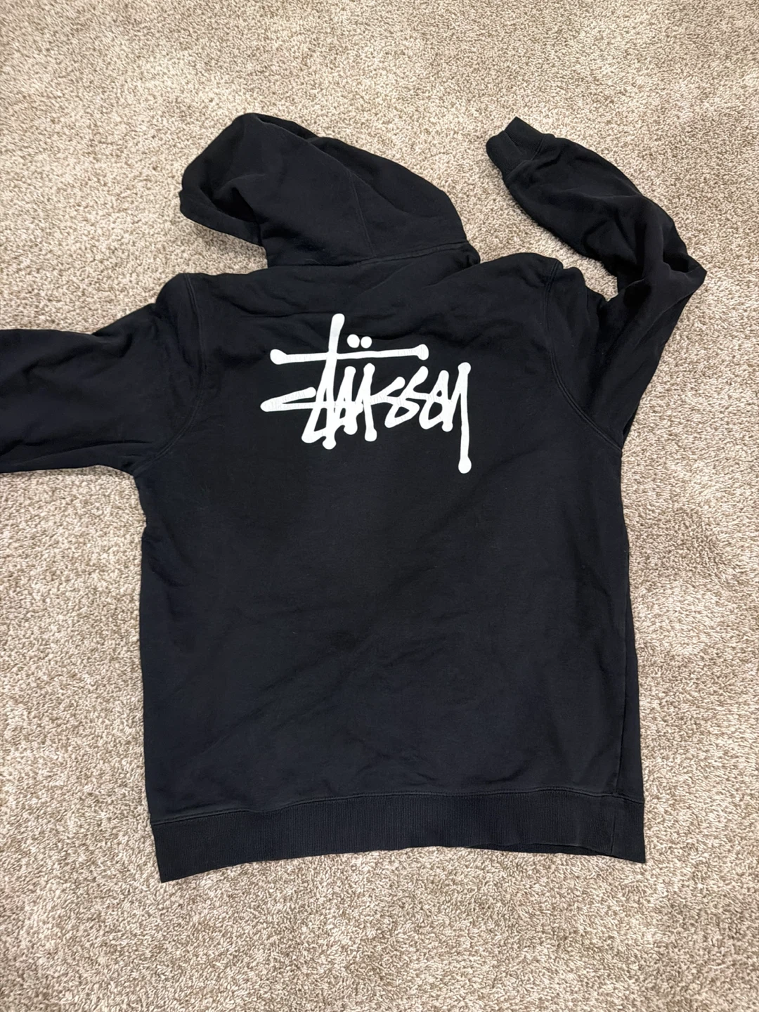 Stüssy Black Hoodie