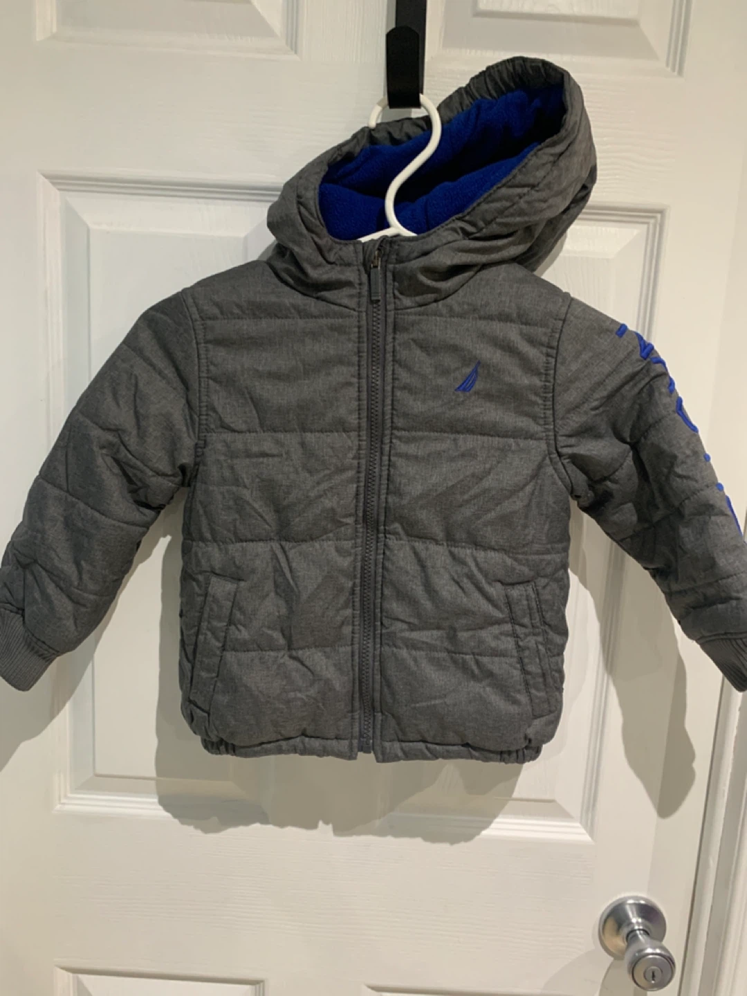 Nautica Boys' Puffer Jacket - Grey - Size 3T - photo 2