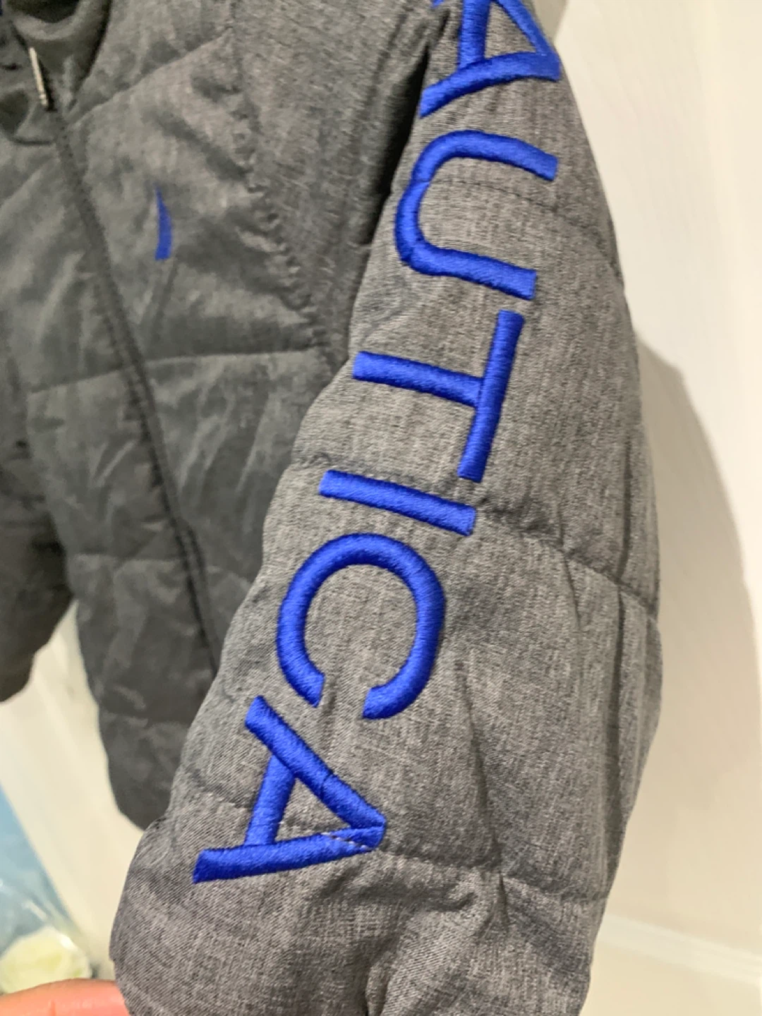 Nautica Boys' Puffer Jacket - Grey - Size 3T - photo 3